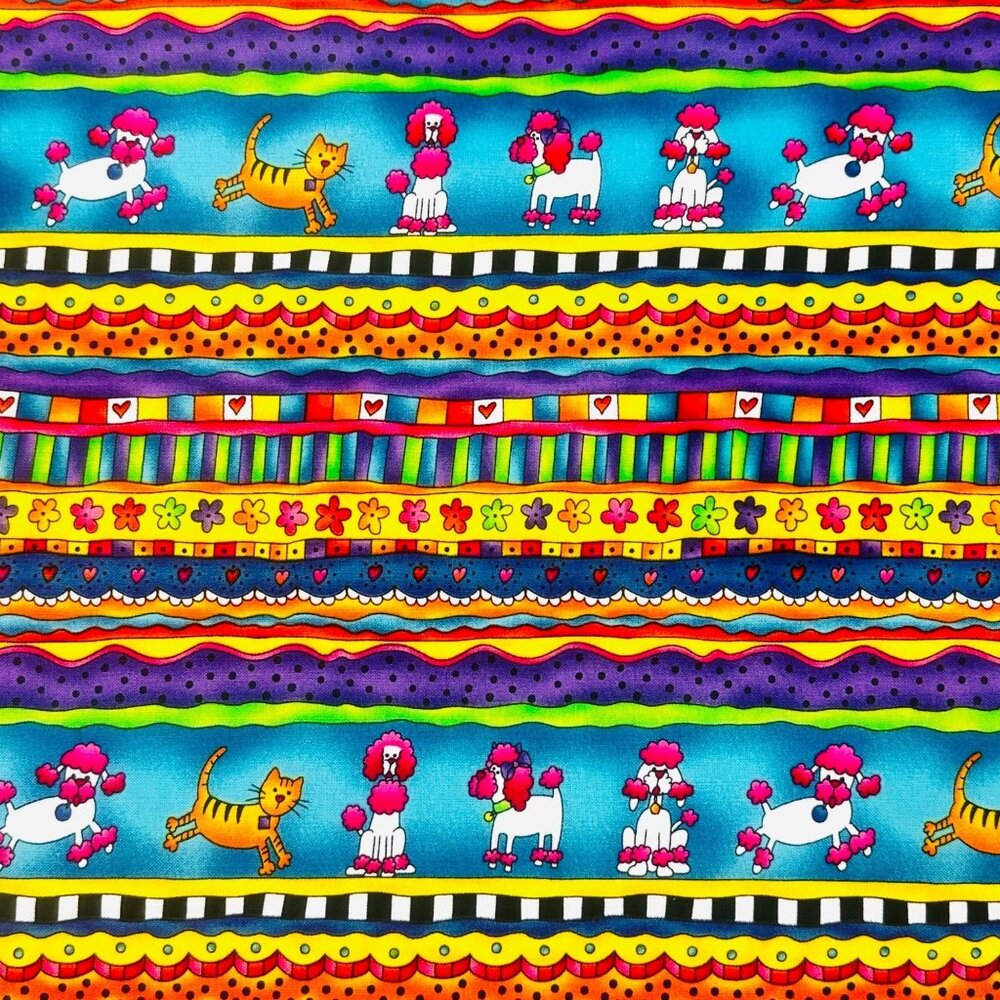 KidStuff "Girly Girls™ Paperdolls" Border Print by Moda - 3/4 yard - NWT
